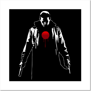 Bloodshot movie silhouette Posters and Art